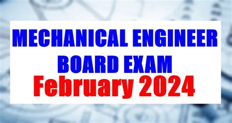 mechanical engineering board exam result|ME RESULT: February 2024 Mechanical Engineer, CPM board .